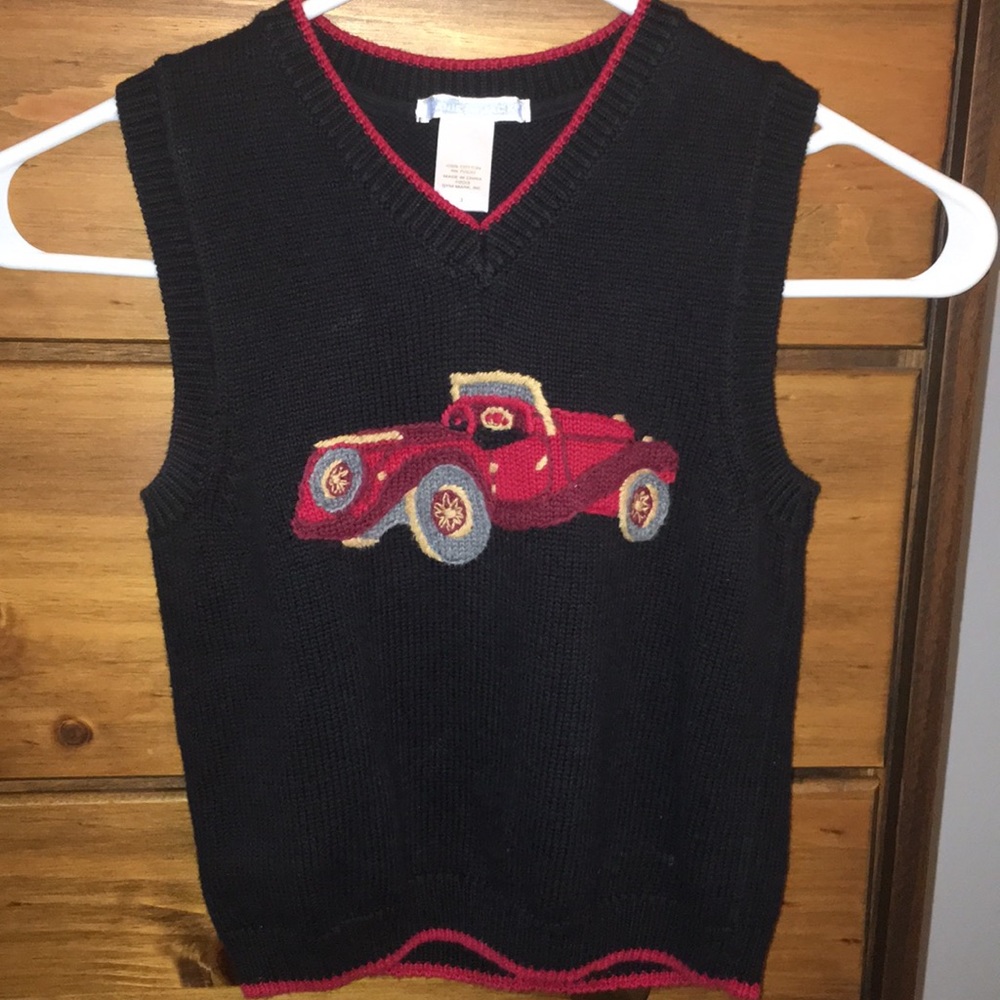Janie and Jack boy’s sweater vest